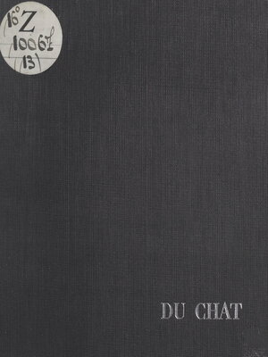 cover image of Célébration du chat